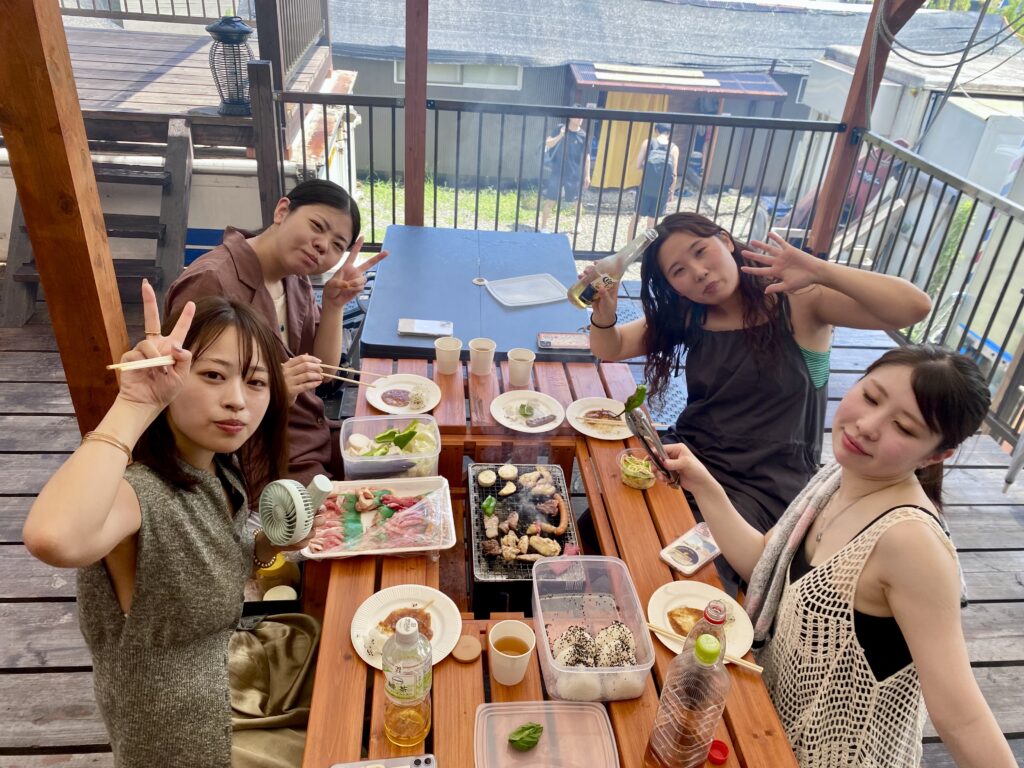 女子旅BBQ